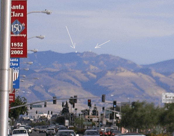 LickObservatory from El Camino