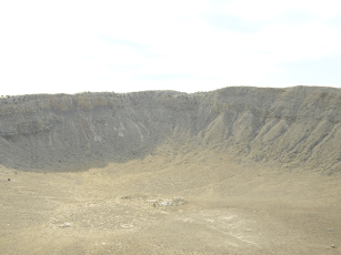 Crater wall panorama middle
